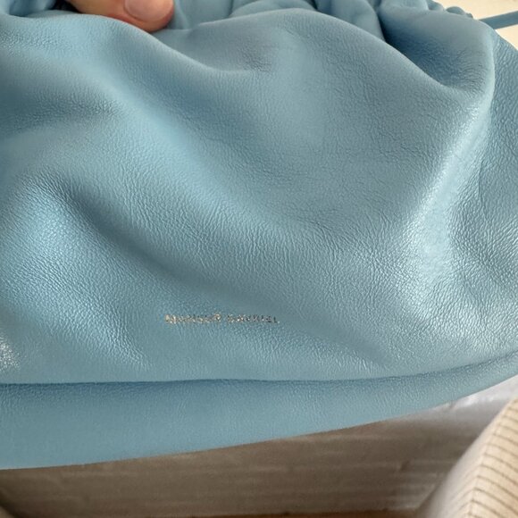 Mansur Gavriel Mini Cloud Clutch Blue - Picture 4 of 6